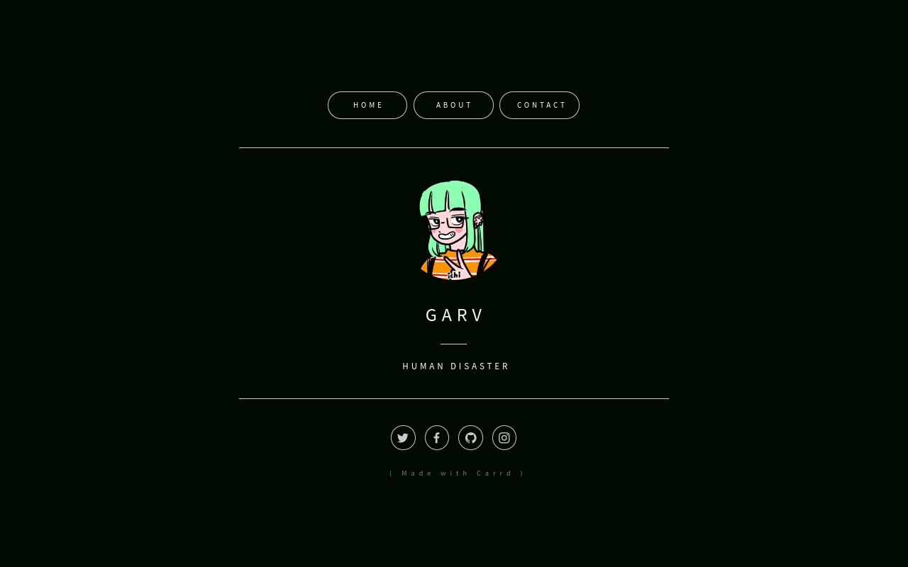 Carrd profile picture for @vidaloka